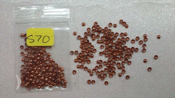 Stud #70 - S70 (copper, round stud) (1 pack)