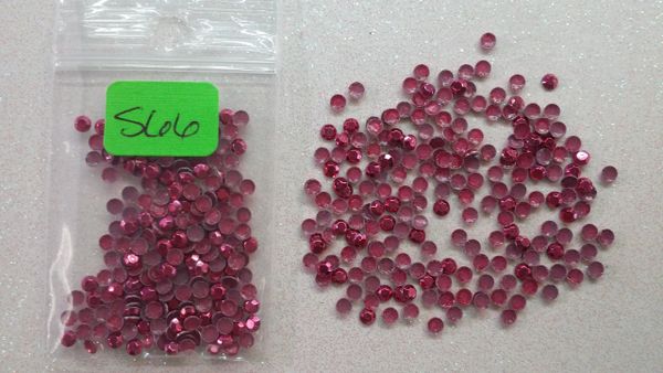 Stud #66 - S66 (pink, round stud) (1 pack)