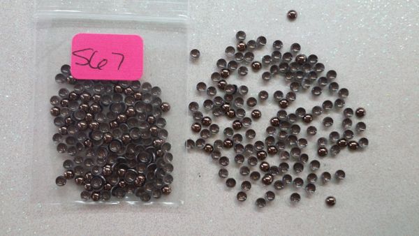 Stud #67- S67 (brown, round stud) (1 pack)