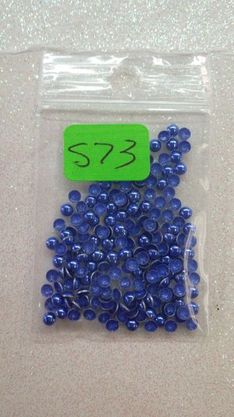 Stud #73- S73 (blue round stud) (1 pack)
