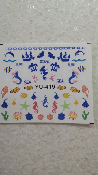 Water Slide Decal (YU419)