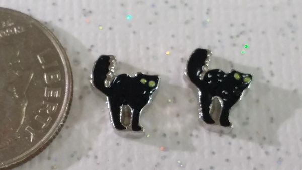 3D Holiday Charm Black Cat #2 (1 piece)