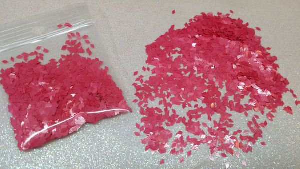 IN4 Sophia Pink Diamond Shaped Glitter Insert (1.5 gr baggie)