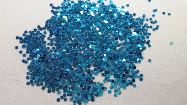 IN32 Metallic Blue .78 Dots, Glitter Insert (1.5 gr baggie)