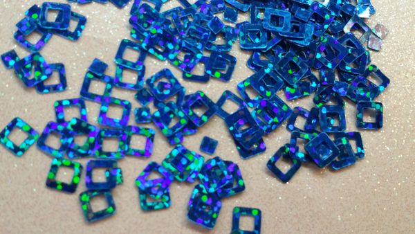 IN85 Large Holo Blue Square Insert (1.5 gr baggie)