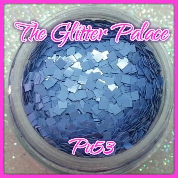 PU53 Light Purple (Squares) Solvent Resistant Glitter