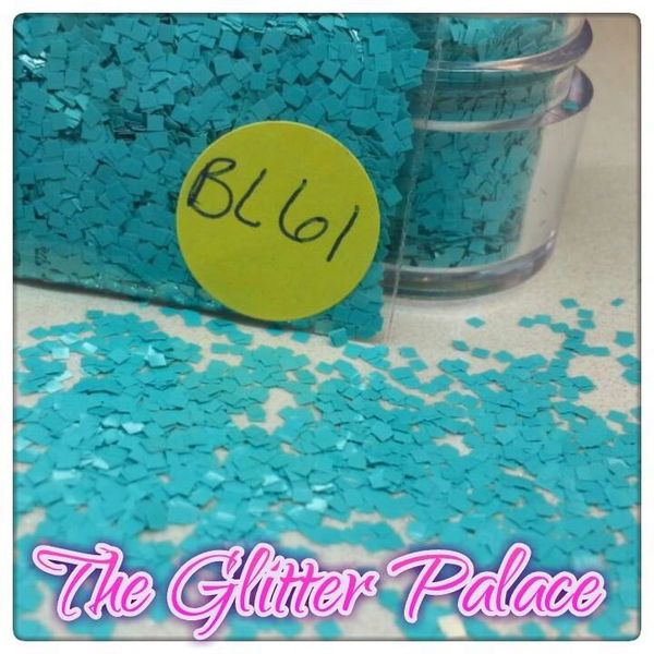 BL61 Mint Square Solvent Resistant Glitter