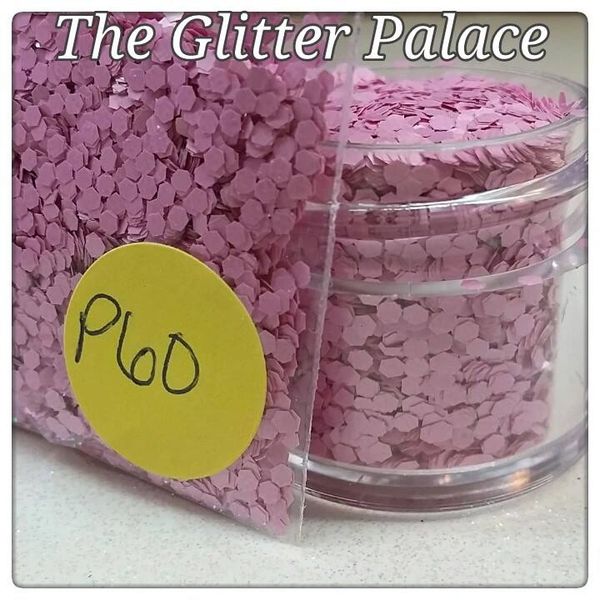 P60 Virginia Pink (.062) Solvent Resistant Glitter