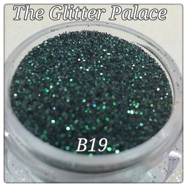 B19 Zircon Black (.008) Solvent Resistant Glitter