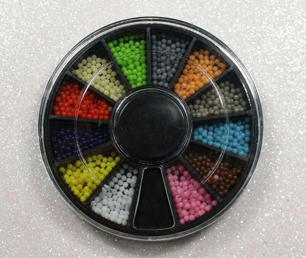 Wheel #13 Tiny Multi Colored Balls