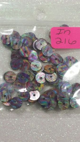 IN216 Multi Colored Circle Insert (1.5 gr baggie)