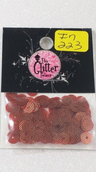 IN223 Red Circle with White Dots Insert (1.5 gr baggie)