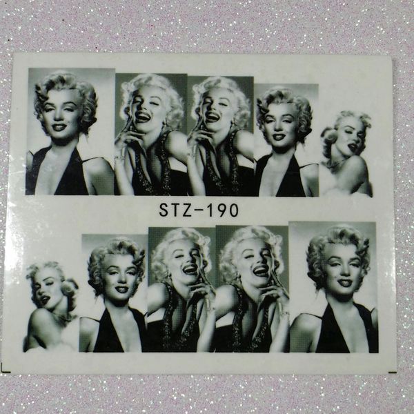 Water Slide Decal (PN001) Marilyn Monroe