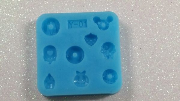 3D Mold -#M34 (Y01) (Mickey Mouse, Pumpkin Head, Cupcake, etc)