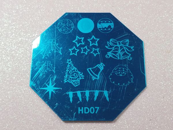 Stamping Plate (HD07) Christmas