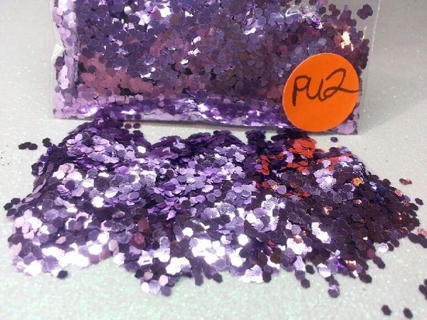 PU2 Violet (.062) Solvent Resistant Glitter
