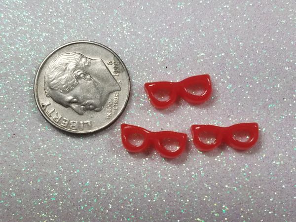 3D Glasses #4 Red (pack of 3)