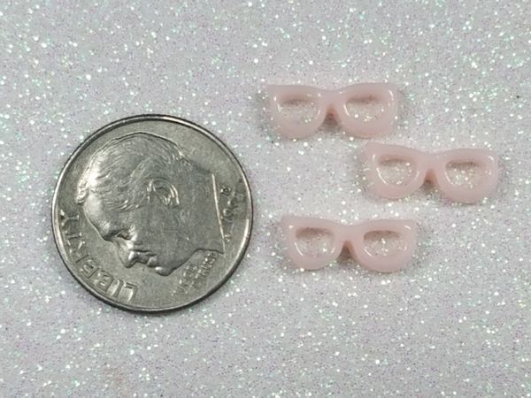 3D Glasses #8 Baby Pink (pack of 3)