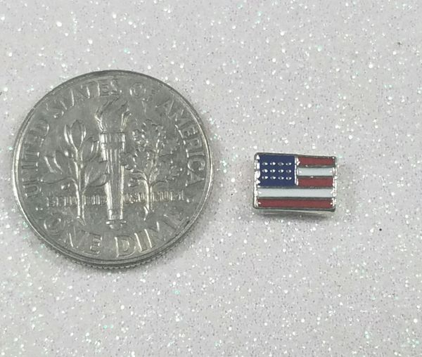 Charm #34 American Flag Charm