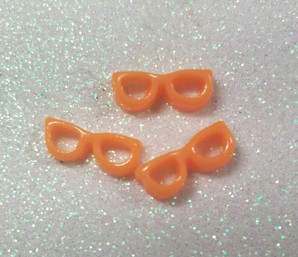 3D Glasses #7 Orange (pack of 3)