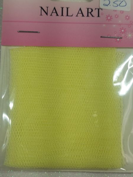 Fancy Netting - FN12 Yellow Netting for Encapsulation
