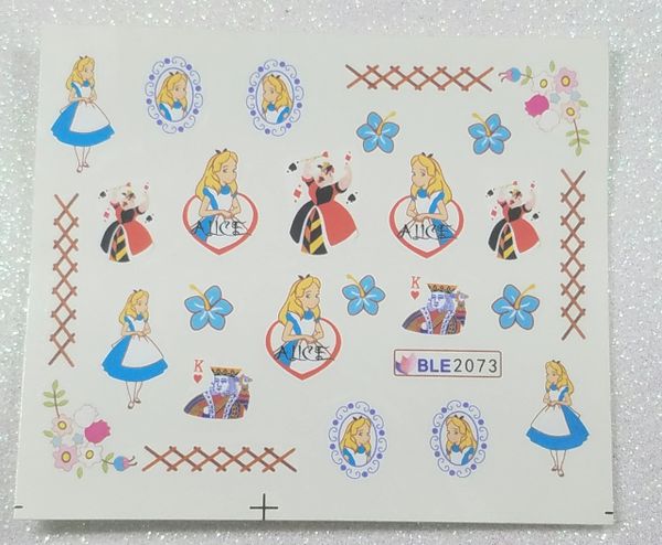 Water Slide Decal (BLE2073) Alice in Wonderland