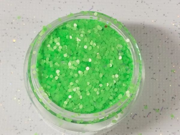 G34 Neon Green (.062) Solvent Resistant Glitter