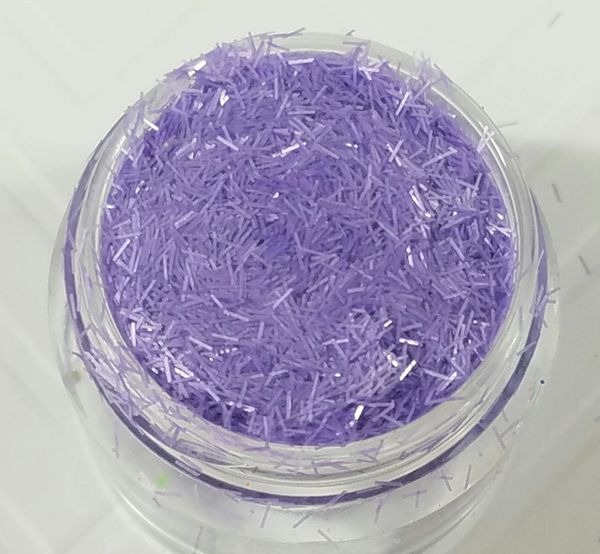 PU65 Neon Purple (Fibers) Solvent Resistant Glitter