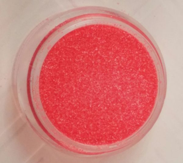 O28 Neon Coral (.008) Solvent Resistant Glitter