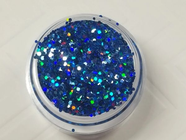 BL10 Holo Blue (.040) Solvent Resistant Glitter