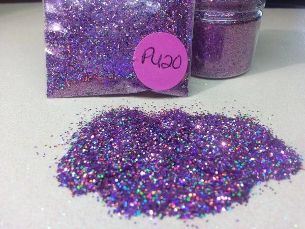 Pu20 Holographic Violet (.015) Solvent Resistant