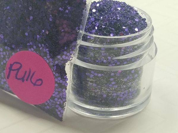 PU16 KK Violet (.040) Solvent Resistant Glitter