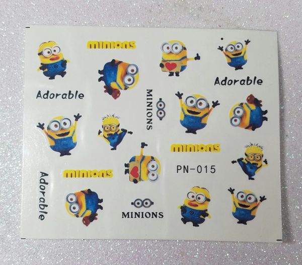 Water Slide Decal (PN015) Minions