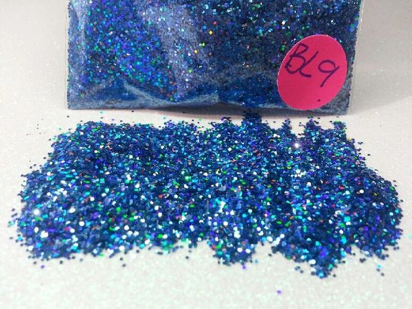 BL9 Holographic Blue (.025) Solvent Resistant