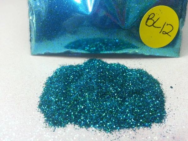 BL12 Ultra Fine Peacock (.004) Solvent Resistant Glitter