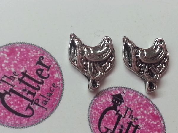 Charm #FL79 - Saddle (1piece)(perfect for nails, or living & floating lockets)