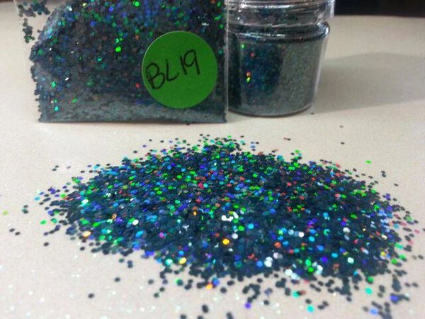 BL19 Cadet Blue (.040) Solvent Resistant Glitter