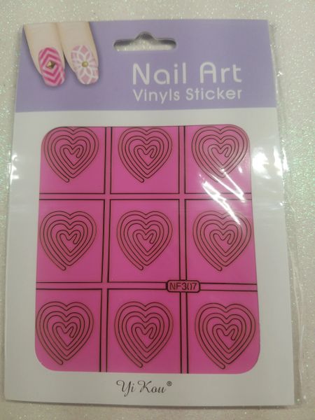 Heart Nail Vinyl