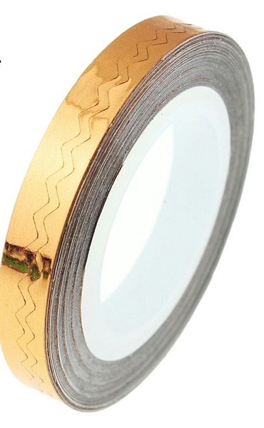 Zig Zag Striping Tape Copper