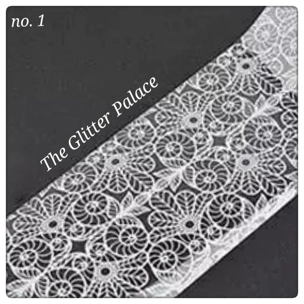 Foil - White Lace #1