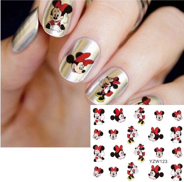 Waterslide Decal (YZW123) Minnie Mouse
