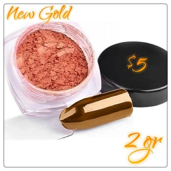 New Gold Chrome Powder (2 gr)