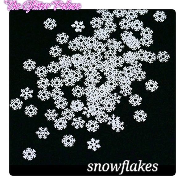 Snowflake Inserts in a jar