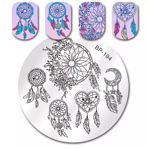 Stamping Plate - (BP194) Dreamcatcher