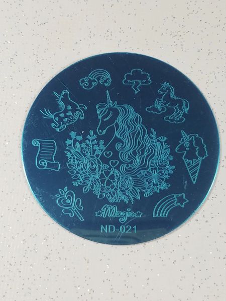 Stamping Plate - (ND-021) Unicorn