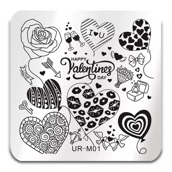 Love Quotes Stamping Plate – Glitter Guy