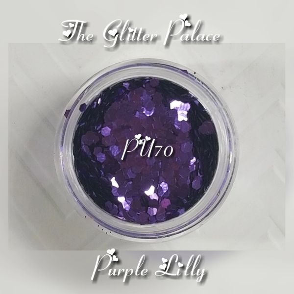 PU70 Purple Lilly (.062) Solvent Resistant Glitter