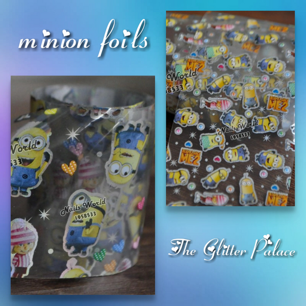 Foils - Minions Foils (set of 2 rolls)