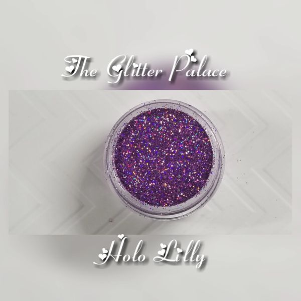 Pu71 Holo Lilly (.008) Solvent Resistant Glitter