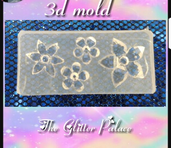 3D Mold - #M44 Flowers Make Your Own 3-D Decorations